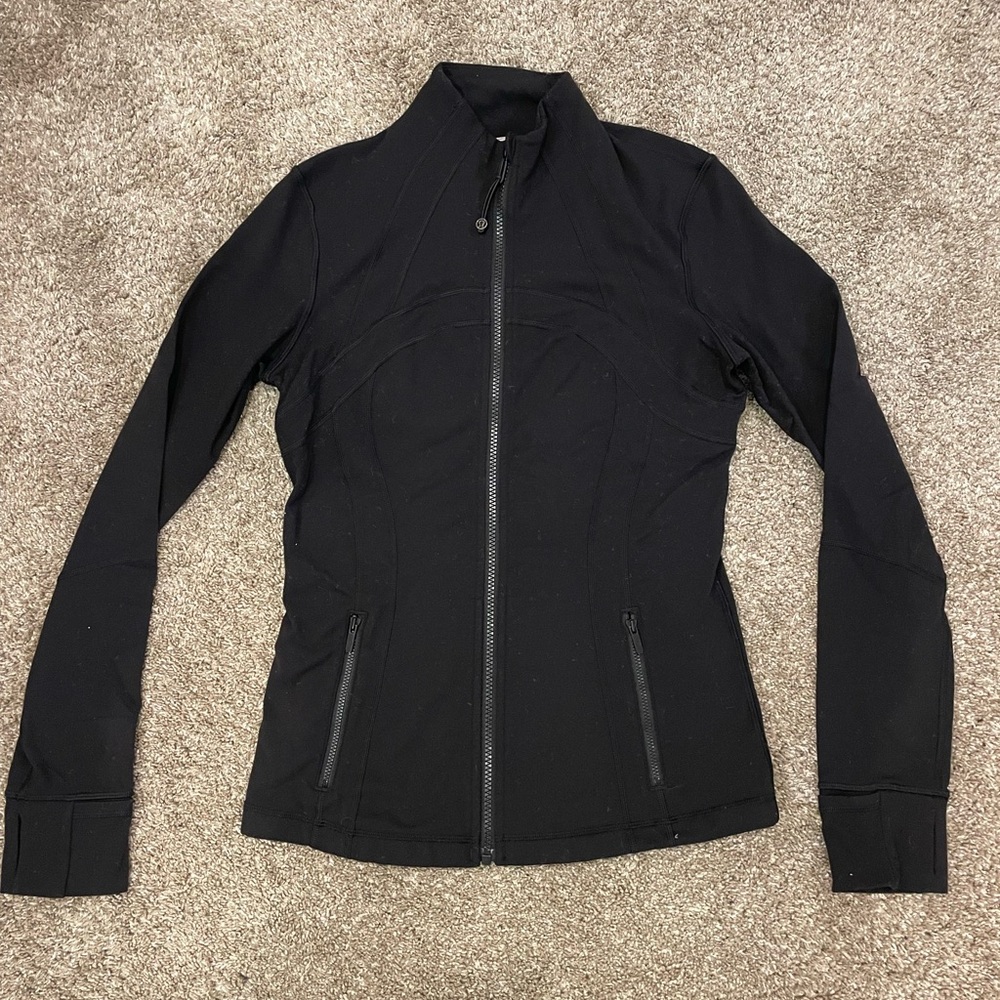 Lululemon Black Define Jacket Size 8